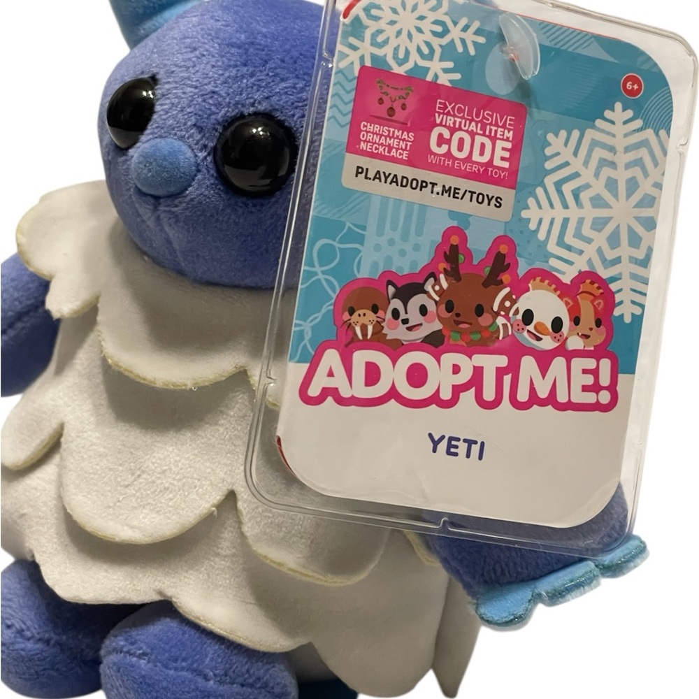 Adopt Me! Plush Yeti NWT